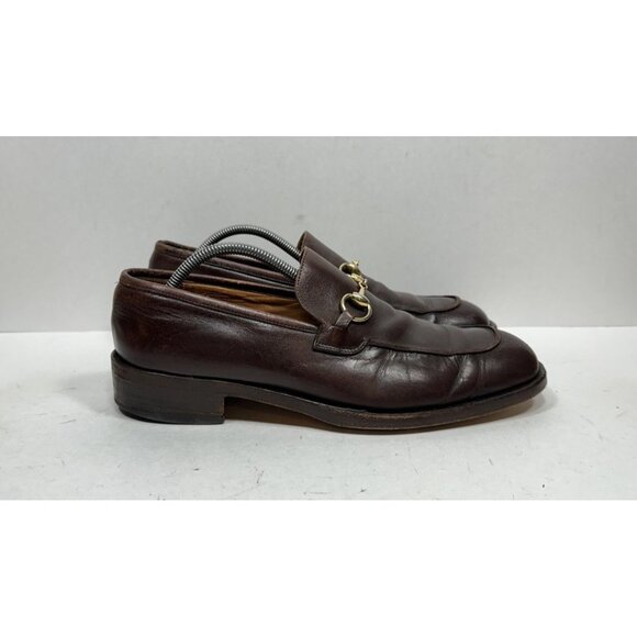 Gucci Brown Horsebit Loafers Men’s Size 11 US / 10.5 UK Slip On Shoes